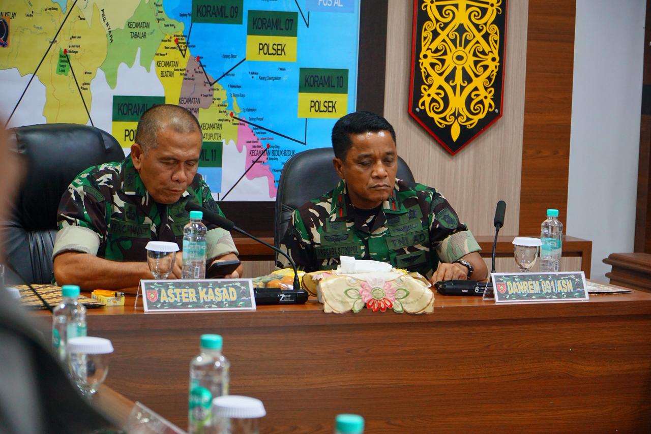 Wujudkan Pemerataan Pembangunan melalui TMMD, Pemkab Berau Kolaborasi bersama TNI
