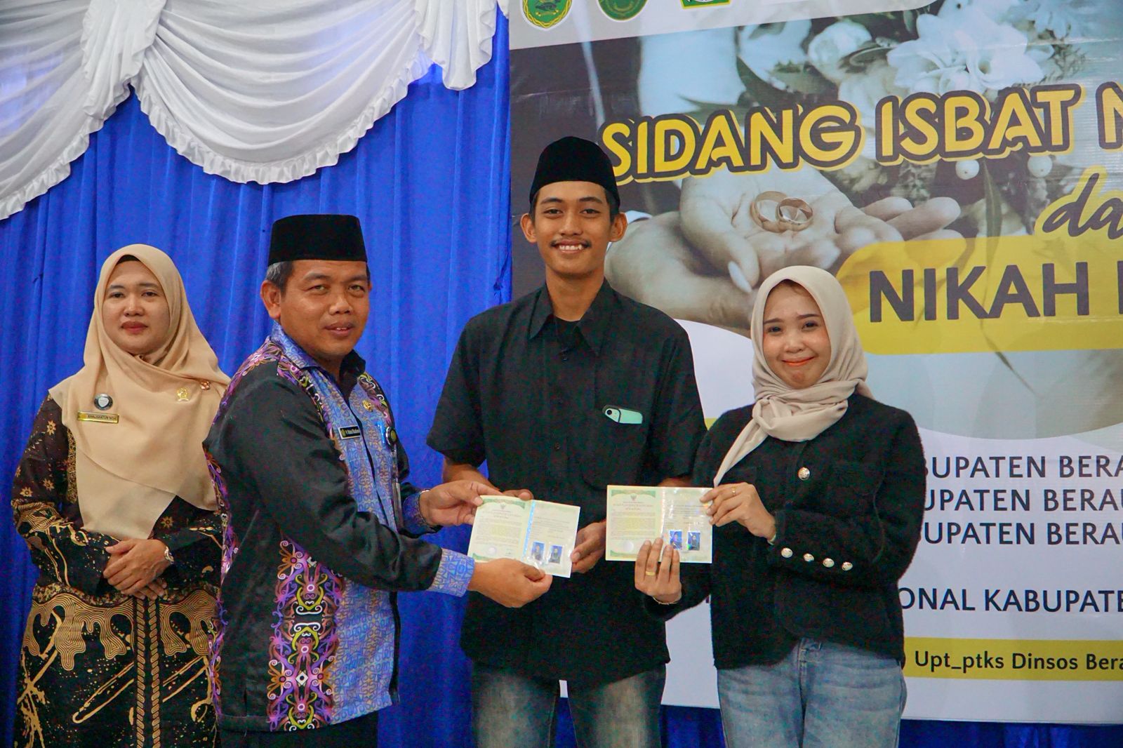 Pemkab Berau Gelar Sidang Isbat Nikah Terpadu, 42 Pasangan Ikuti Proses Legalisasi Pernikahan.