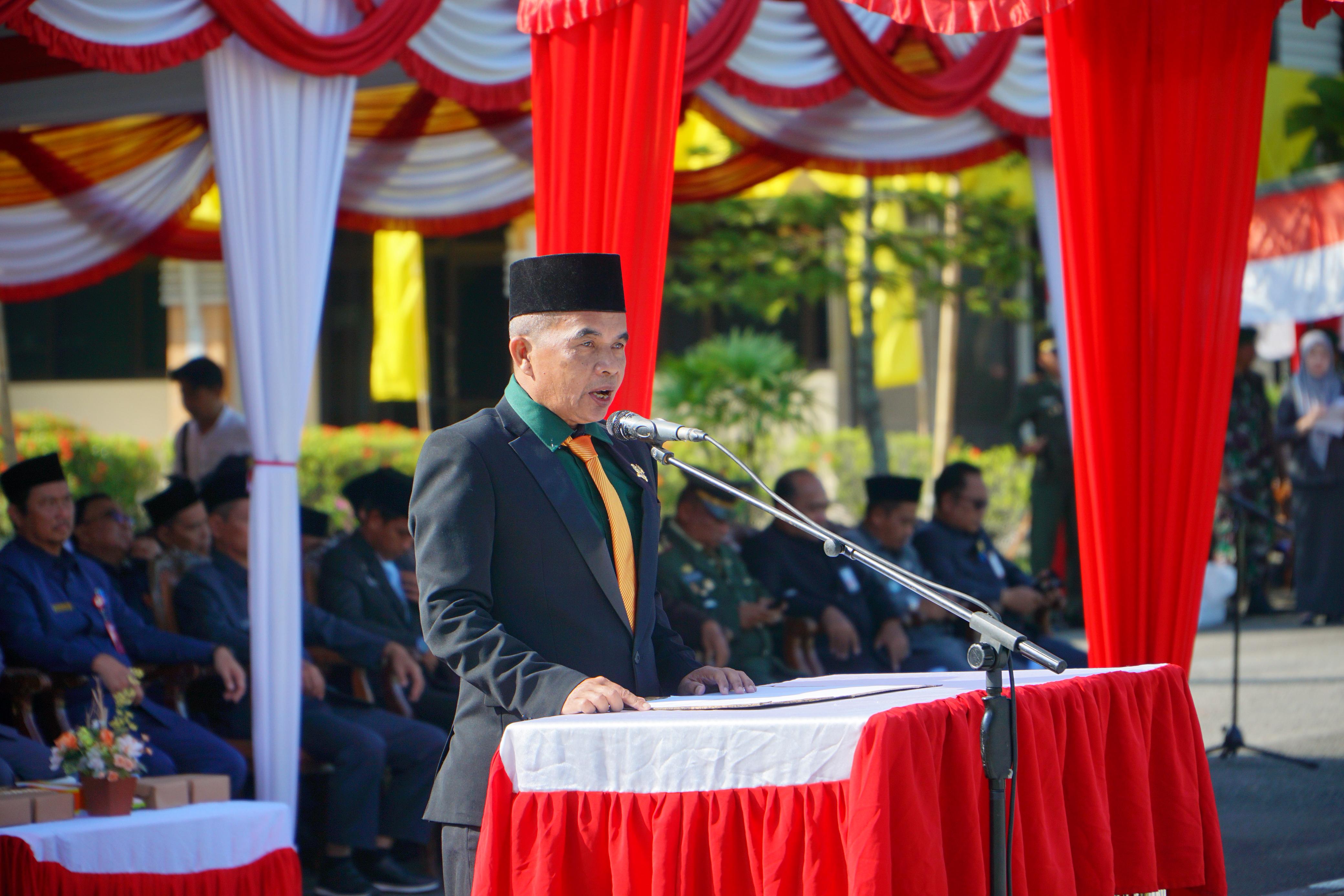 Berlangsung Khidmat, Bupati Berau Pimpin Upacara Peringatan Hari Kesaktian Pancasila Tahun 2025
