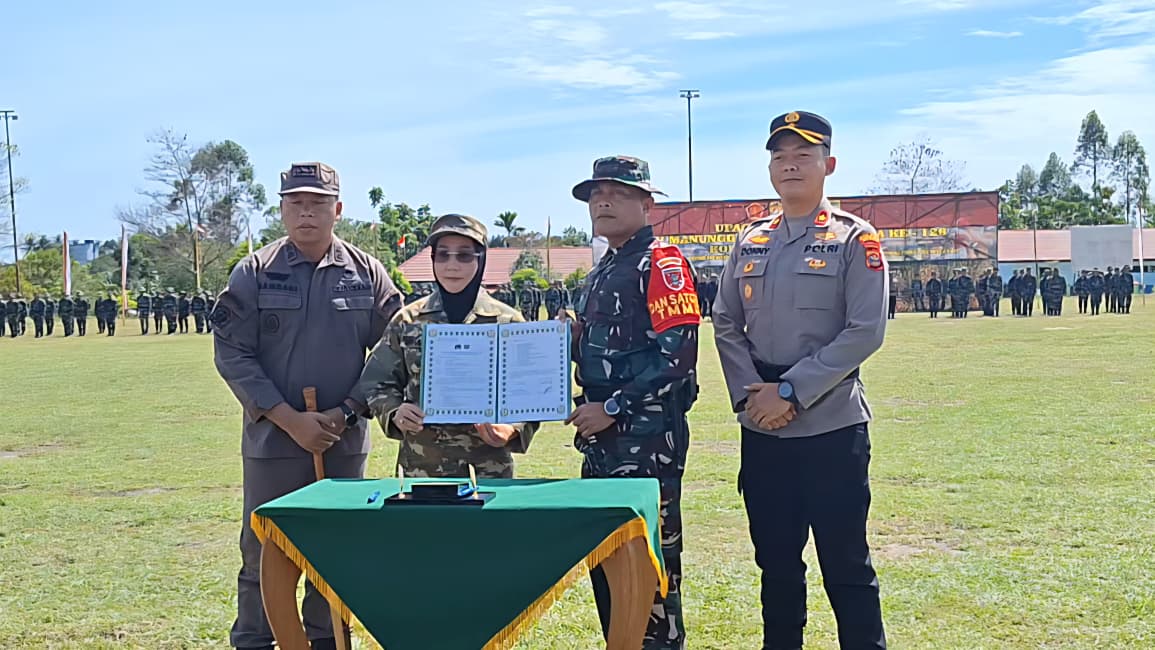 Bupati Berau Buka TMMD ke-126 di Kampung Labanan Makmur