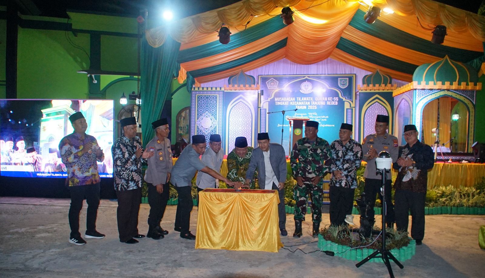 Wakil Bupati Berau Resmi Buka MTQ ke-55 Tingkat Kecamatan Tanjung Redeb