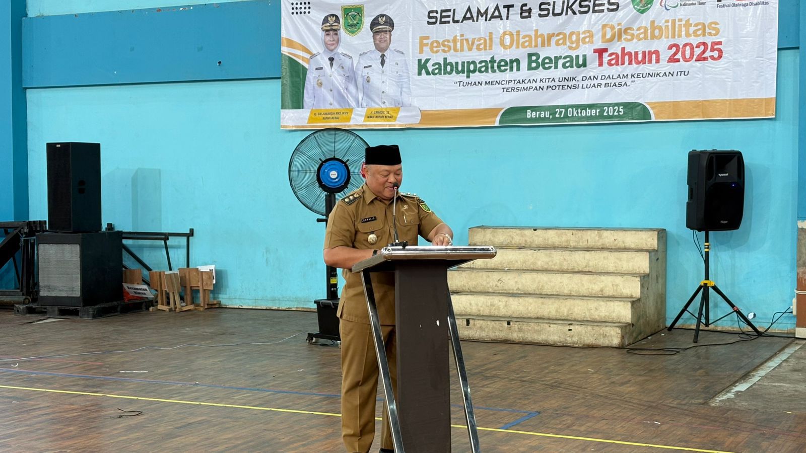 Festival Olahraga Disabilitas Kabupaten Berau 2025 Resmi Dibuka