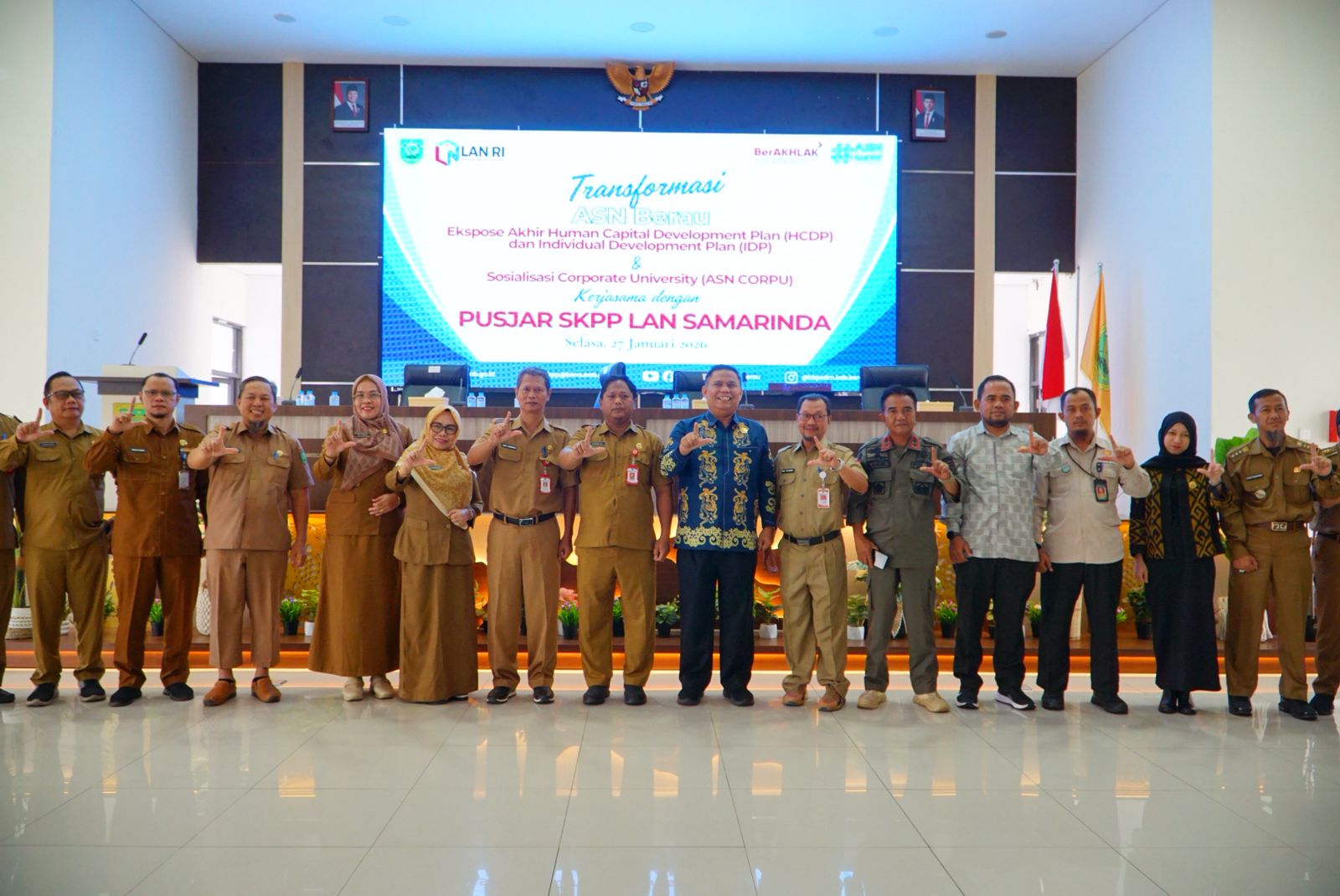 Menuju ASN Profesional, Pemkab Berau Perkuat Kompetensi Lewat AKPK dan ASN Corpu.