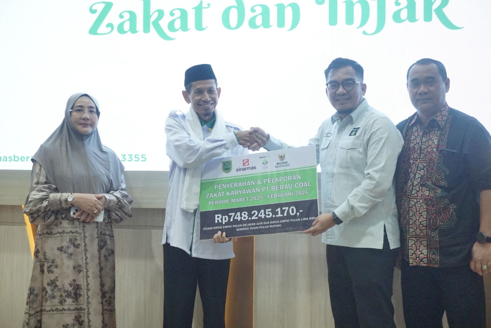 Berau Berzakat 2026 Resmi Dibuka, Bupati Ajak Perkuat Kepedulian Sosial di Bulan Ramadan